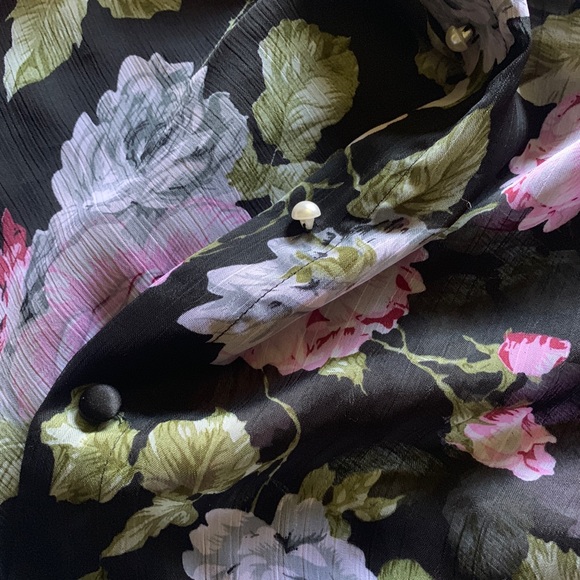 AWAKE COUTURE see through long sleeveless blouse M - Picture 12 of 12